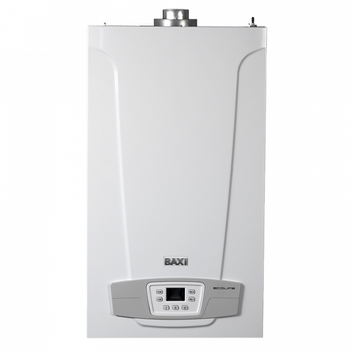 Котел  Baxi   ECO LIFE 1.24 F  (турбо, без трубы, 1 контурный, встроен. 3-х ход.клап) - Изображение №1