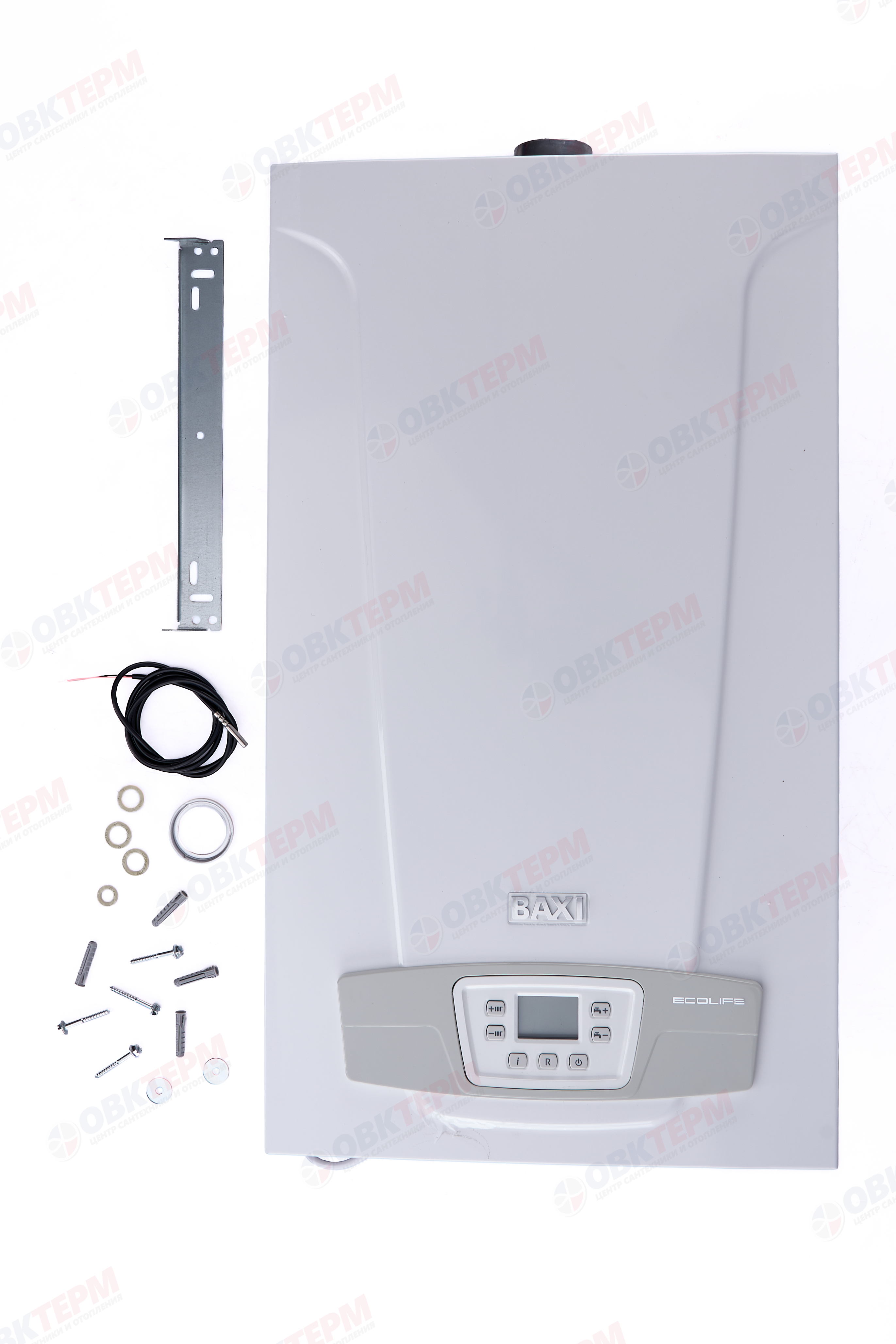 Котел  Baxi   ECO LIFE 1.24 F  (турбо, без трубы, 1 контурный, встроен. 3-х ход.клап) - миниатюра №7
