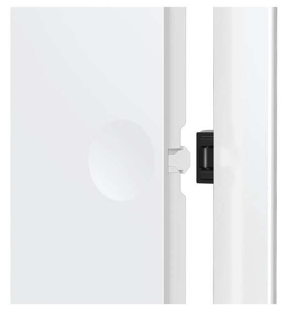 Люк ревизионный EVECS LN фланец 150*150, нажимной 172*172 пластик Эра - Изображение №5