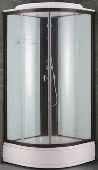 Душевая кабина ALIOTTI ALT-5090W 90*90*215 (стекло 4 мм,средний поддон) 3 места - Изображение №1