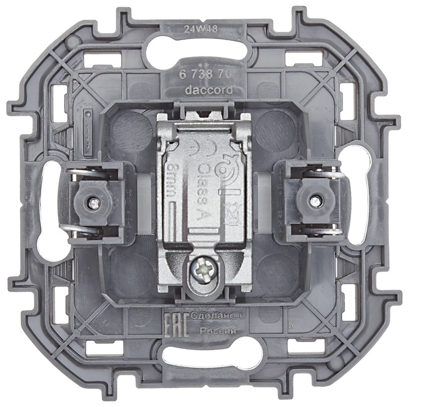 Розетка телевизионная оконечная TV 10дБ 5-862мГц механизм Белый IEK Inspiria (Legrand) - Изображение №3