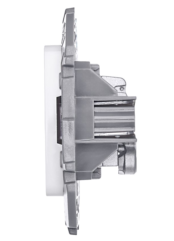 Розетка телевизионная оконечная TV 10дБ 5-862мГц механизм Белый IEK Inspiria (Legrand) - Изображение №4