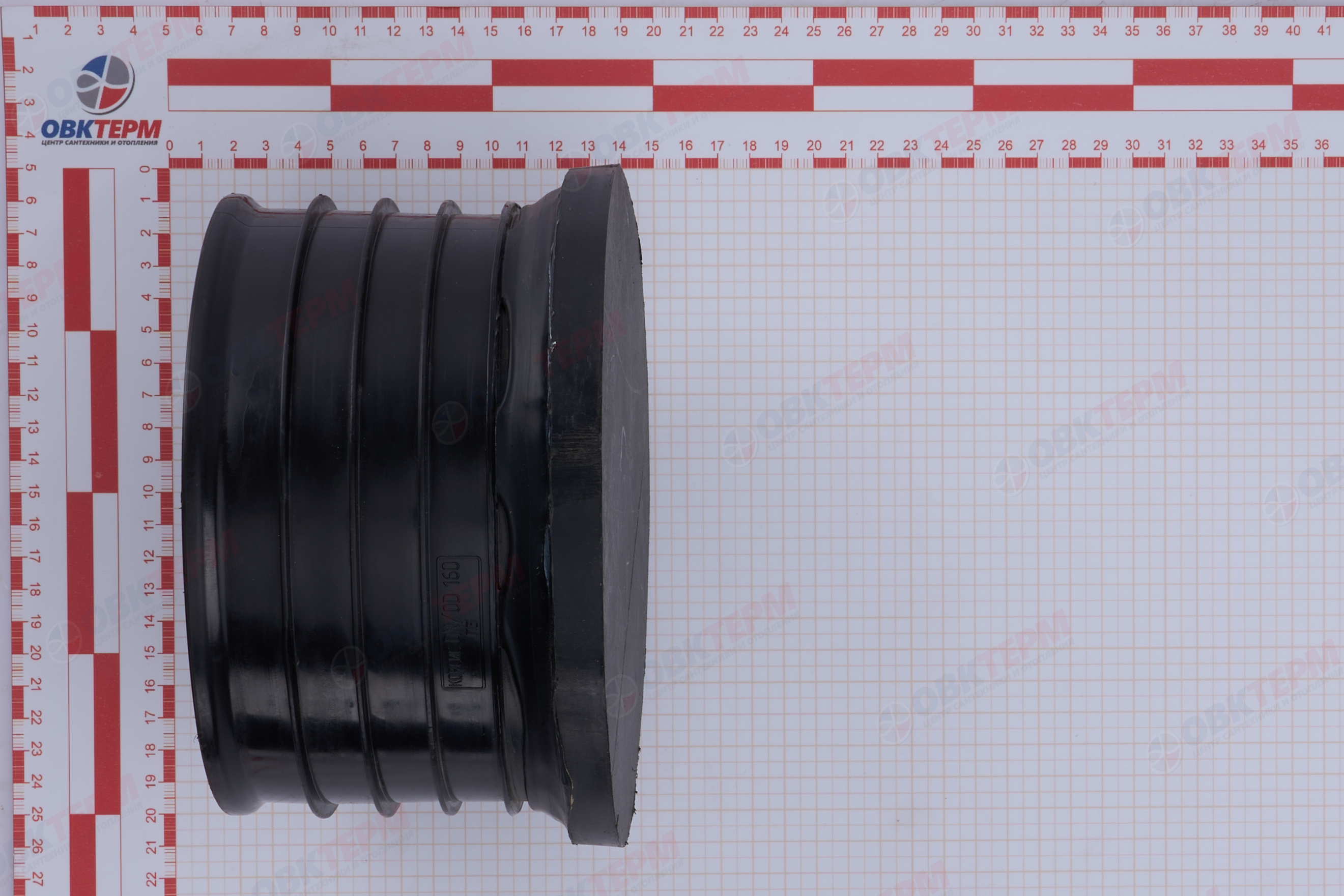 Заглушка КОРСИС   160 мм   гофрированная - миниатюра №6