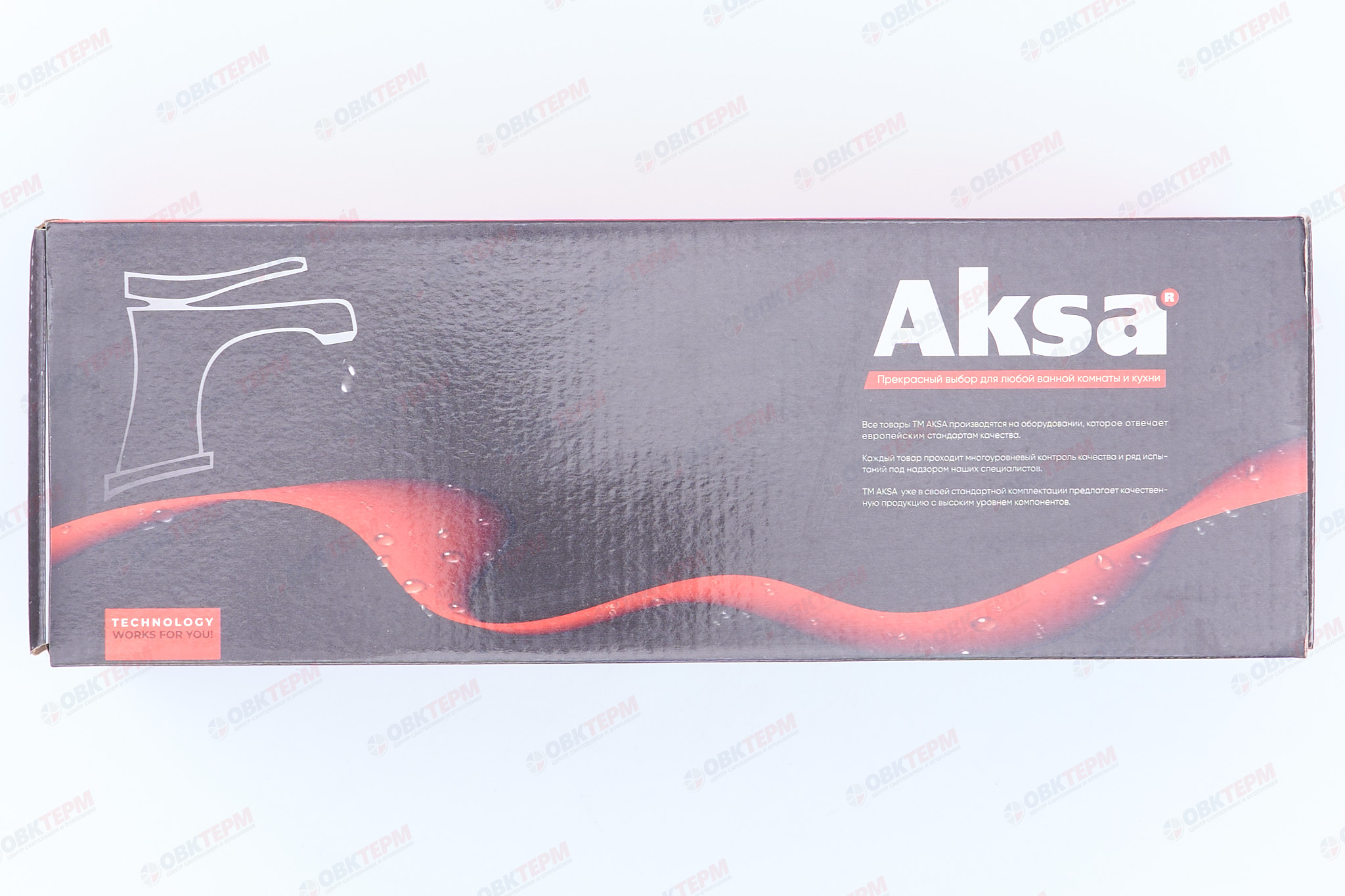 Смеситель д/ванны AKSA SID-07-02 Ø40  (10 шт/ящ) - миниатюра №6