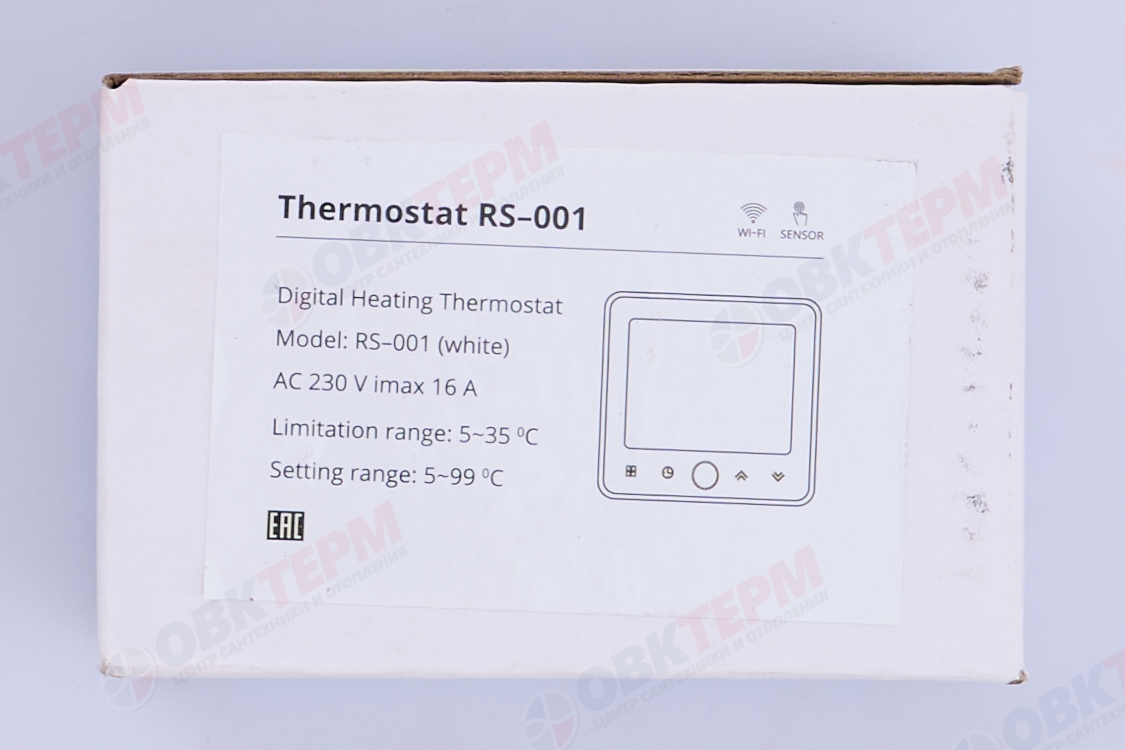 Терморегулятор RS-001 c Wi-Fi White - миниатюра №8