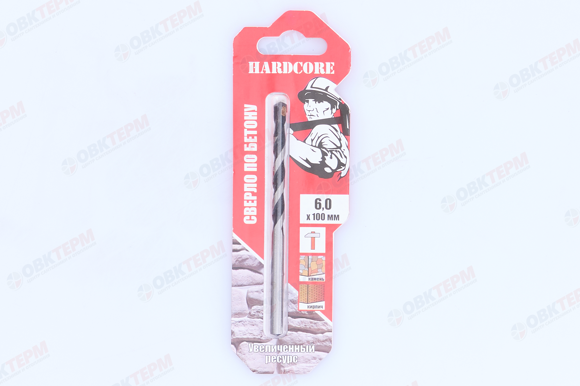 Сверло по бетону 6х100мм "Hardcore" - Изображение №1