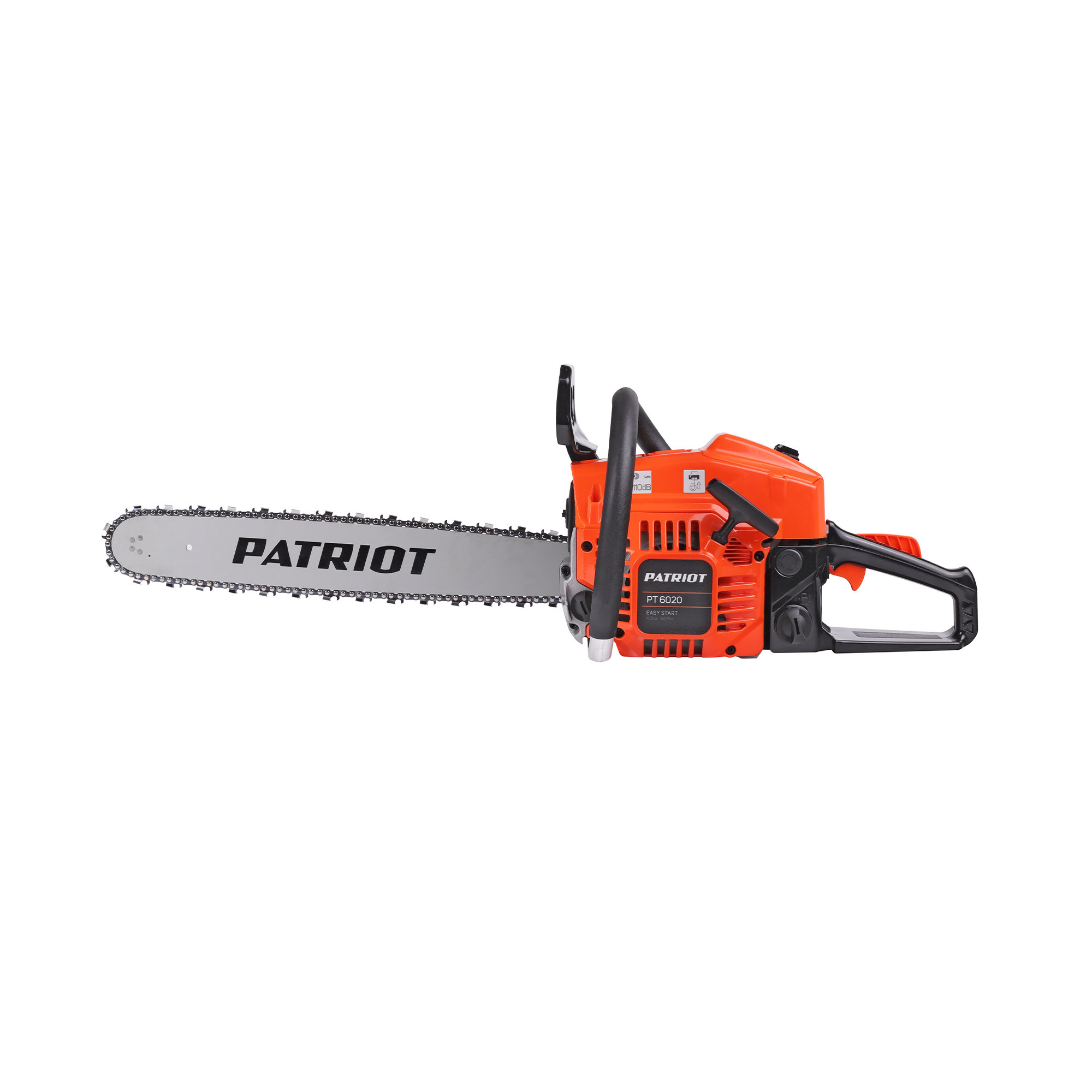 Пила цепная бензиновая PATRIOT PT 6020, 4,2 л.с. - Изображение №2