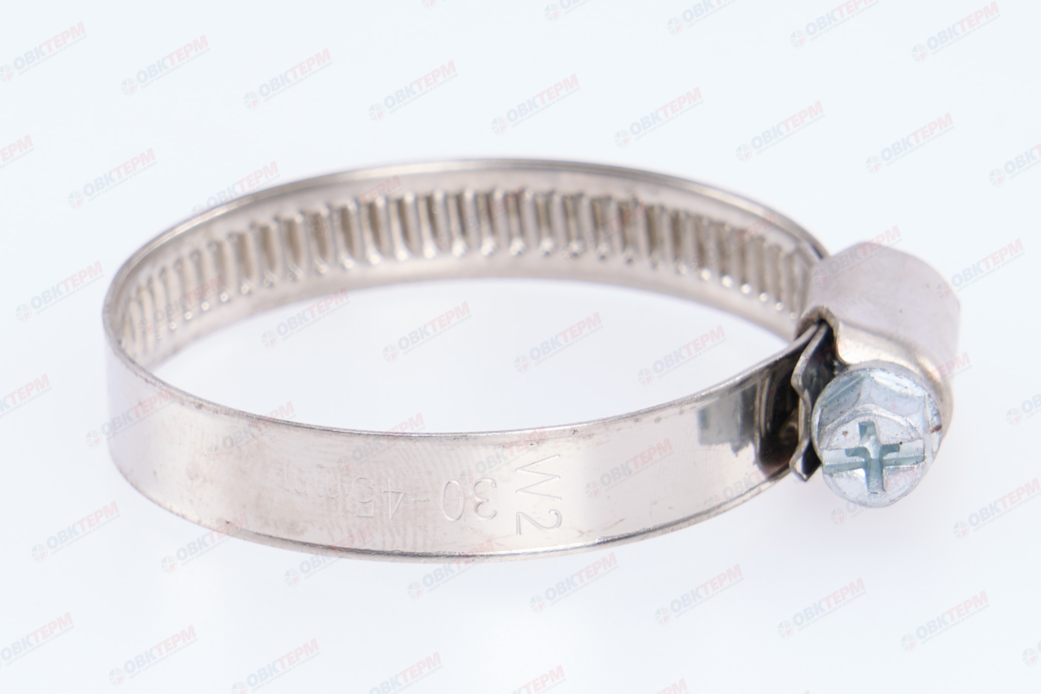 Хомут   30-45  1 1/2" (под отвёртку)     (100 шт) - Изображение №3