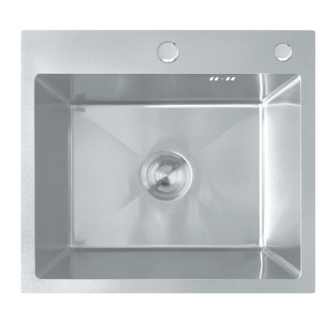 Мойка MIXXUS MH5045 SS COLOR (MH5045 NANO-SILVER) из нерж.стали (3.0/0.8) (цв. нерж.) (1 шт/ящ) - Изображение №1