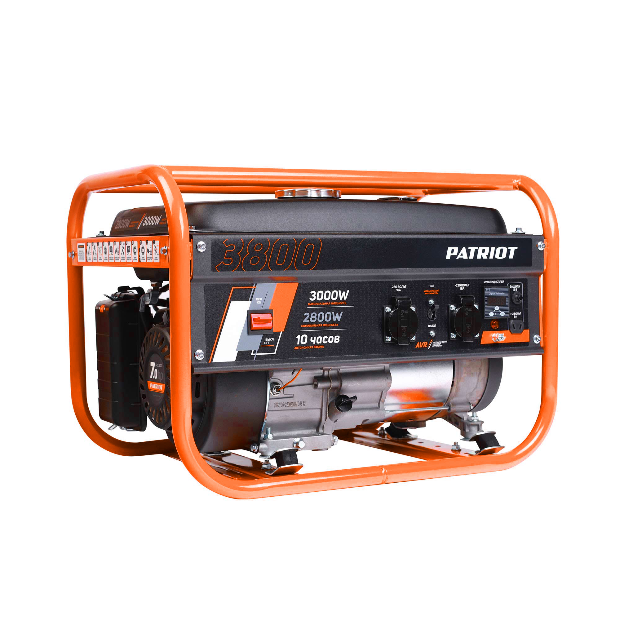 Генератор бензиновый PATRIOT GRS 3800 - Изображение №1