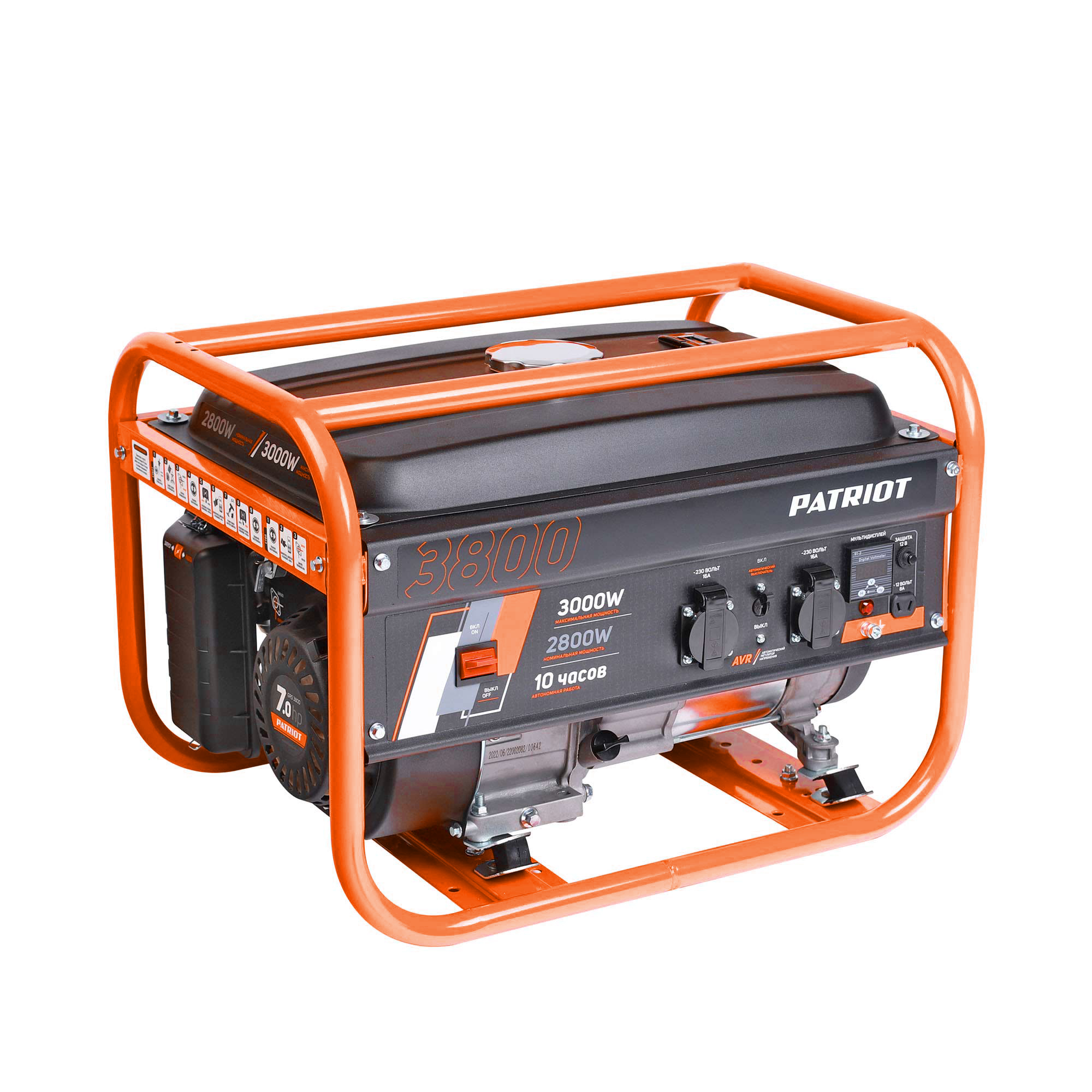 Генератор бензиновый PATRIOT GRS 3800 - Изображение №2