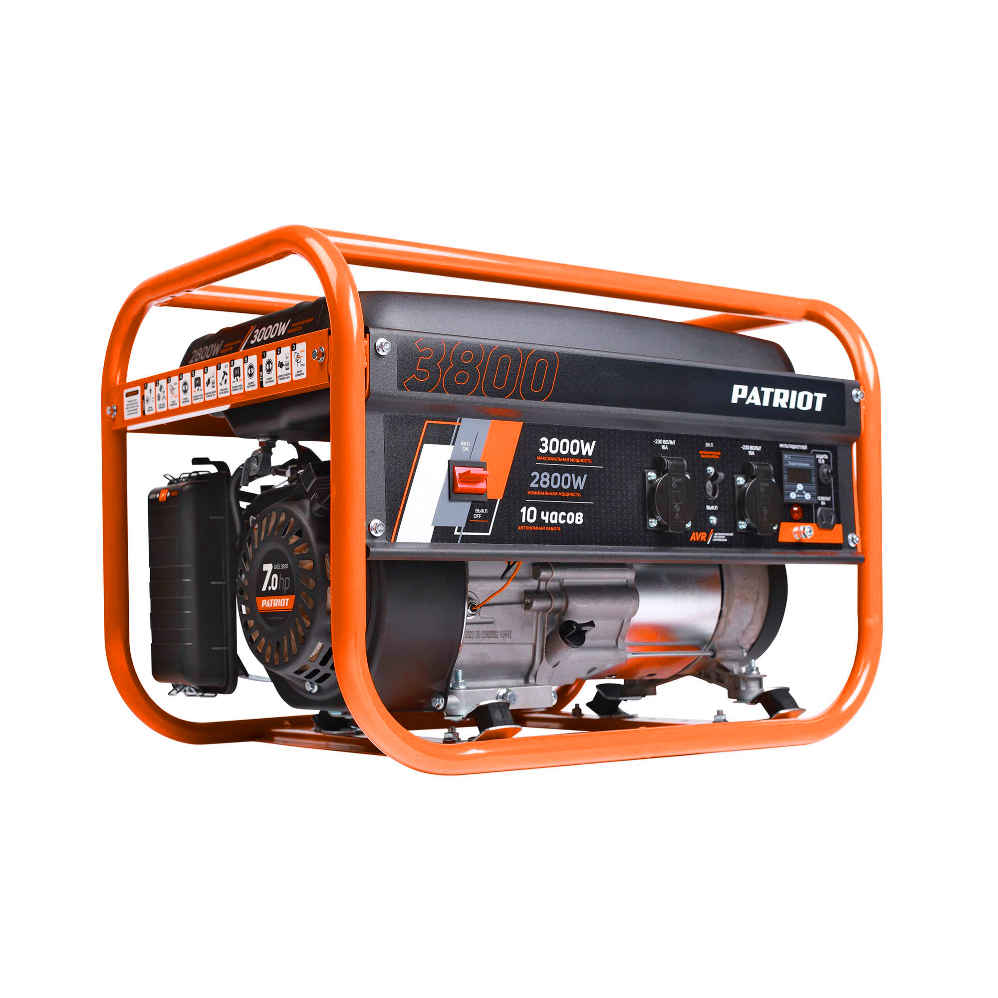 Генератор бензиновый PATRIOT GRS 3800 - Изображение №3