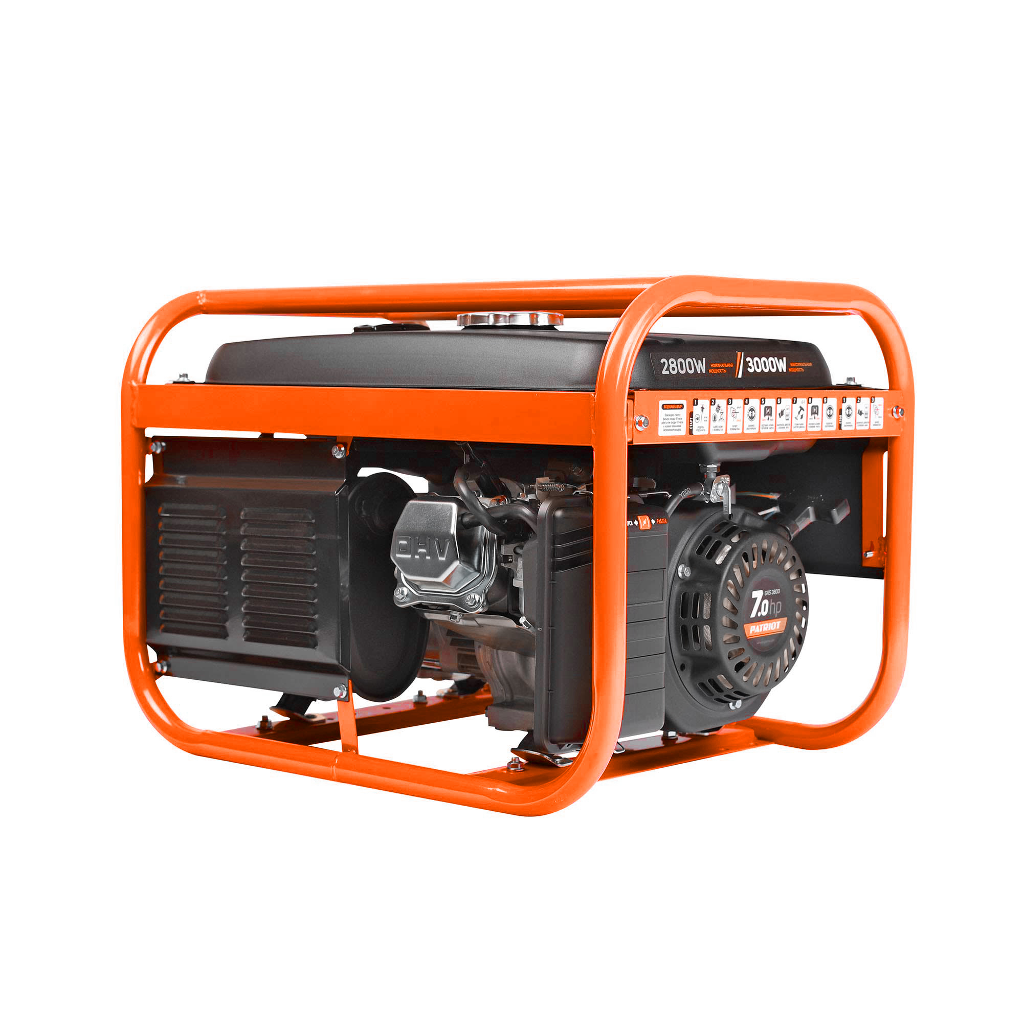 Генератор бензиновый PATRIOT GRS 3800 - Изображение №4