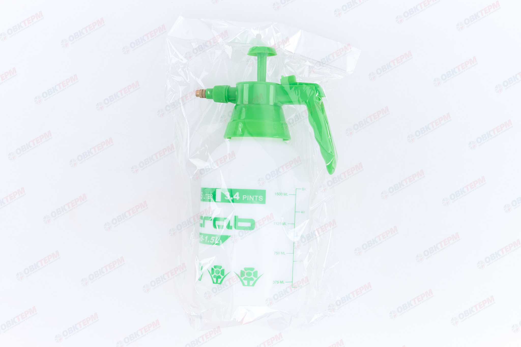 Опрыскиватель помповый ручной 1,5 литр (20 шт/ящ) CRAB GS-1.5L - Изображение №5