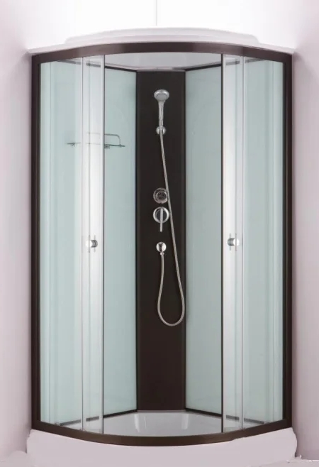 Душевая кабина ALIOTTI  ALT-091W 90*90*215 (стекло 4 мм,низкий поддон) 3 места - Изображение №1