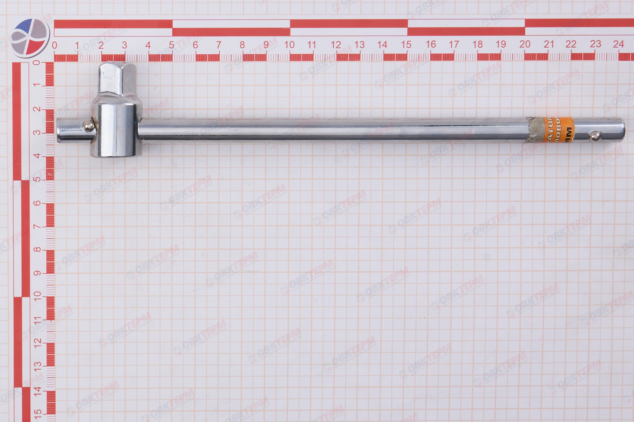 Вороток "SANTOOL" 250 мм с квадратом 1/2" - миниатюра №6