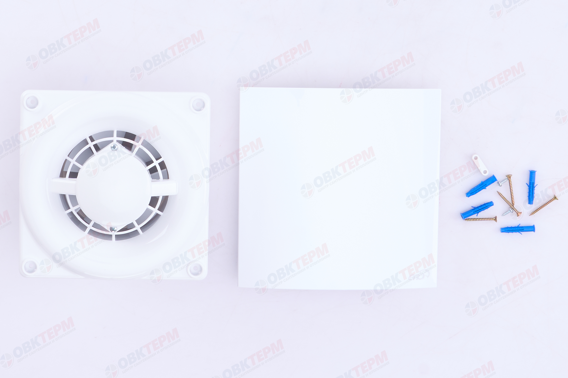 Вентилятор QUADRO 4 осевой вытяжной d98 Ш172*В172 (15шт/уп) Эра - миниатюра №8