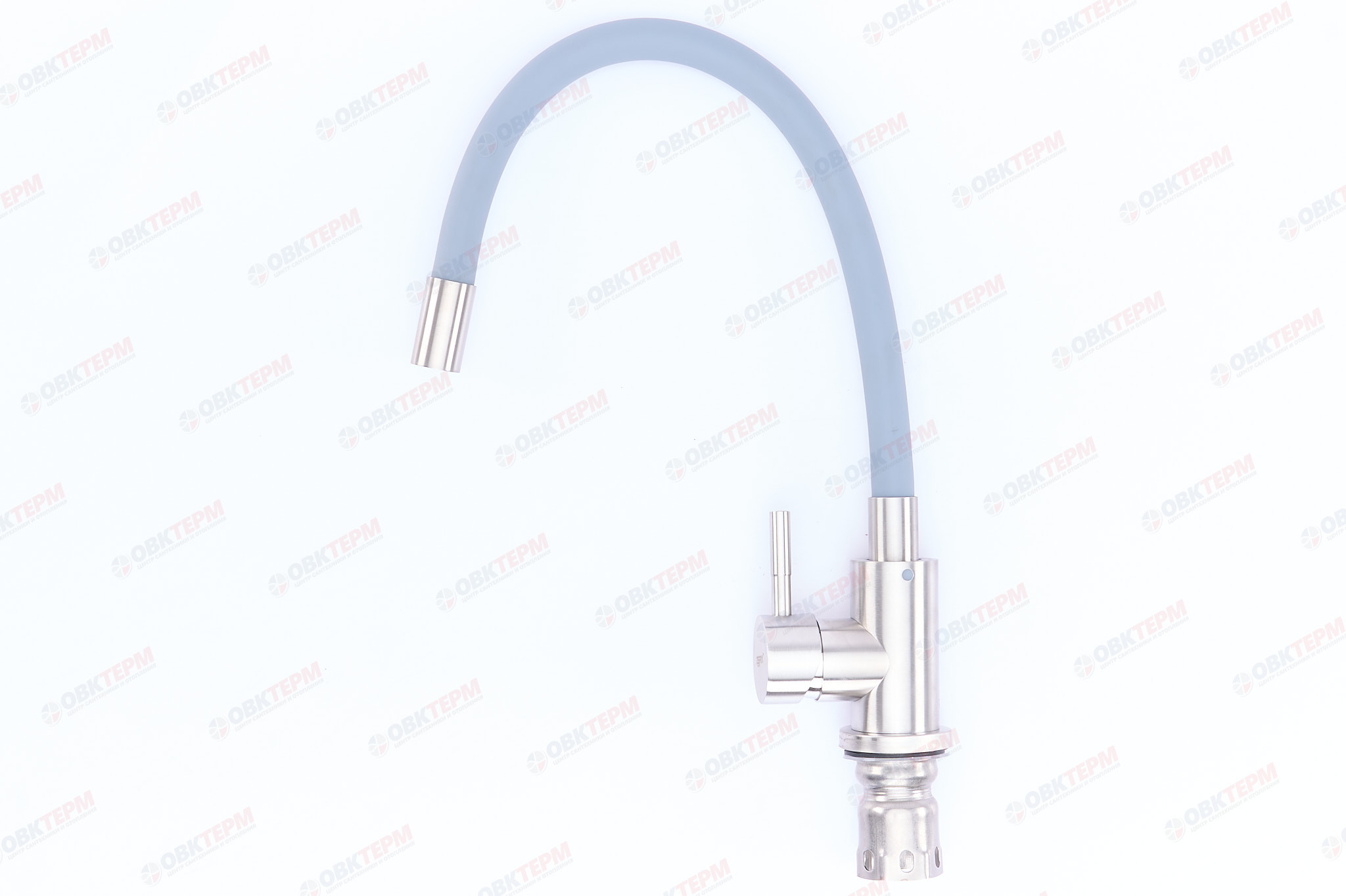 Смеситель д/кухни нерж/сталь ZERIX SUS-011 REFLECTOR (СЕРЫЙ) 10 шт/ящ - миниатюра №3