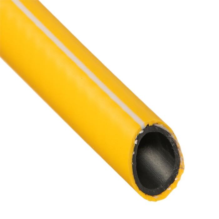 Шланг поливочный ТЭП "Стандарт Проф" LITE 1/2  3-х слойный,армирован,желтый (Бухта 15м) - изображение №1