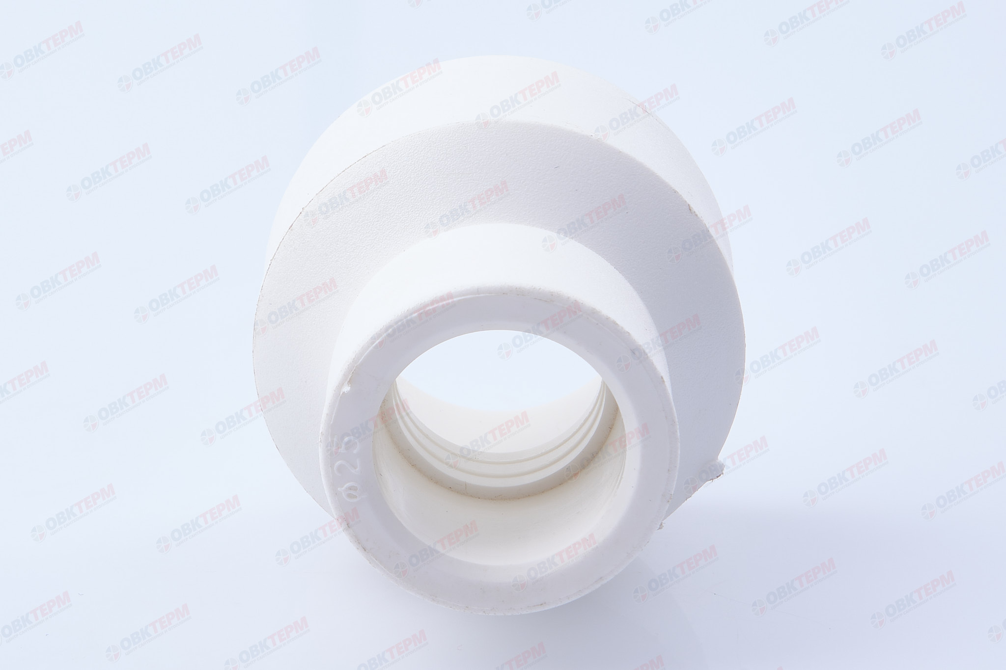 Муфта переход. 50*25   ВН   БЕЛАЯ   (PRO AQUA)    (120/30) - миниатюра №5