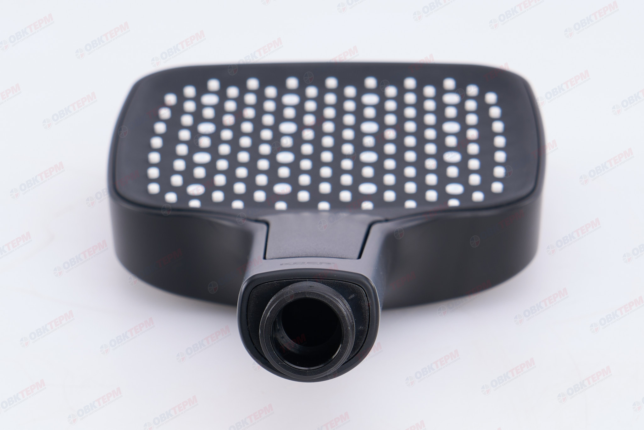 Лейка д/душа ручная KOER KP-0402-05 (3 режима, цвет ЧЕРНЫЙ) 115*115мм (30 шт/ящ) - Изображение №3