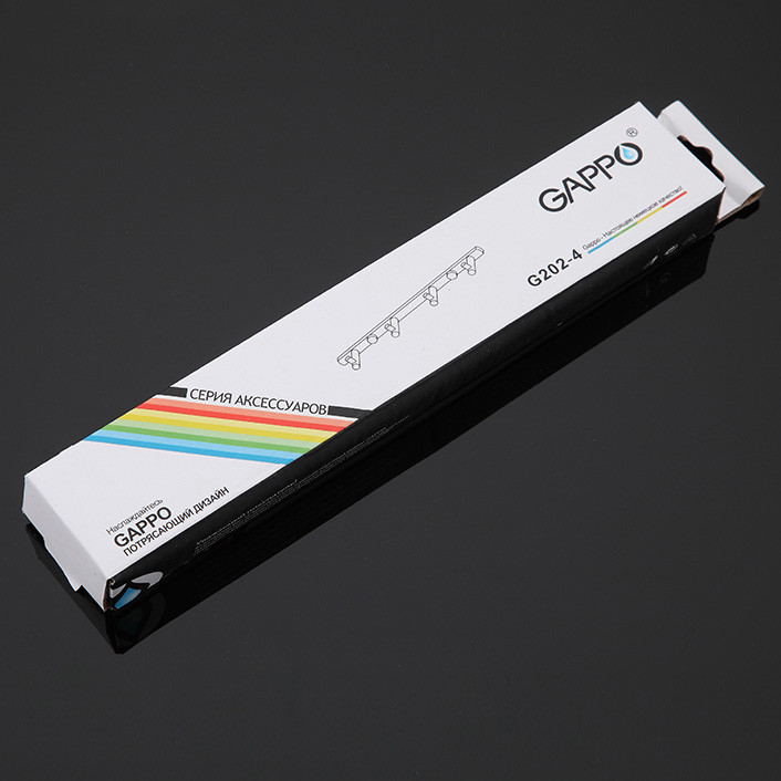 Вешалка  4  крючка               G202-4              GAPPO - Изображение №2