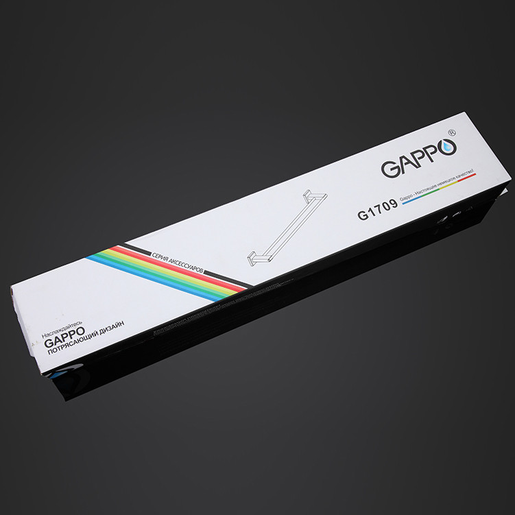 Полотенце/держатель двойной  600  G1709  GAPPO - Изображение №2
