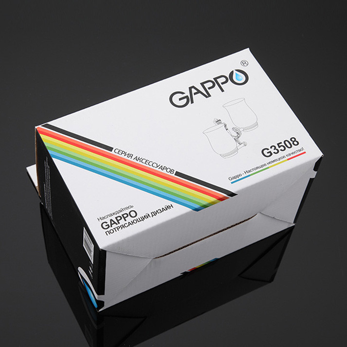 Стакан-2 керамика с держателем    G3508*  GAPPO - Изображение №2