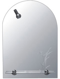 Зеркало  с светильником   70*50   F632* +светил+крепл  FRAP - Изображение №1