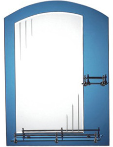 Зеркало синее     70*50   F636                     FRAP - Изображение №1