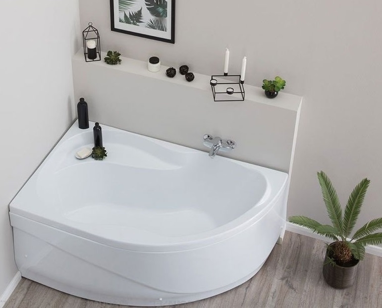 Ванна акрил AQUANET GRACIOSA   L  150*90  с каркасом (40-42-44)  и панелью - миниатюра №4