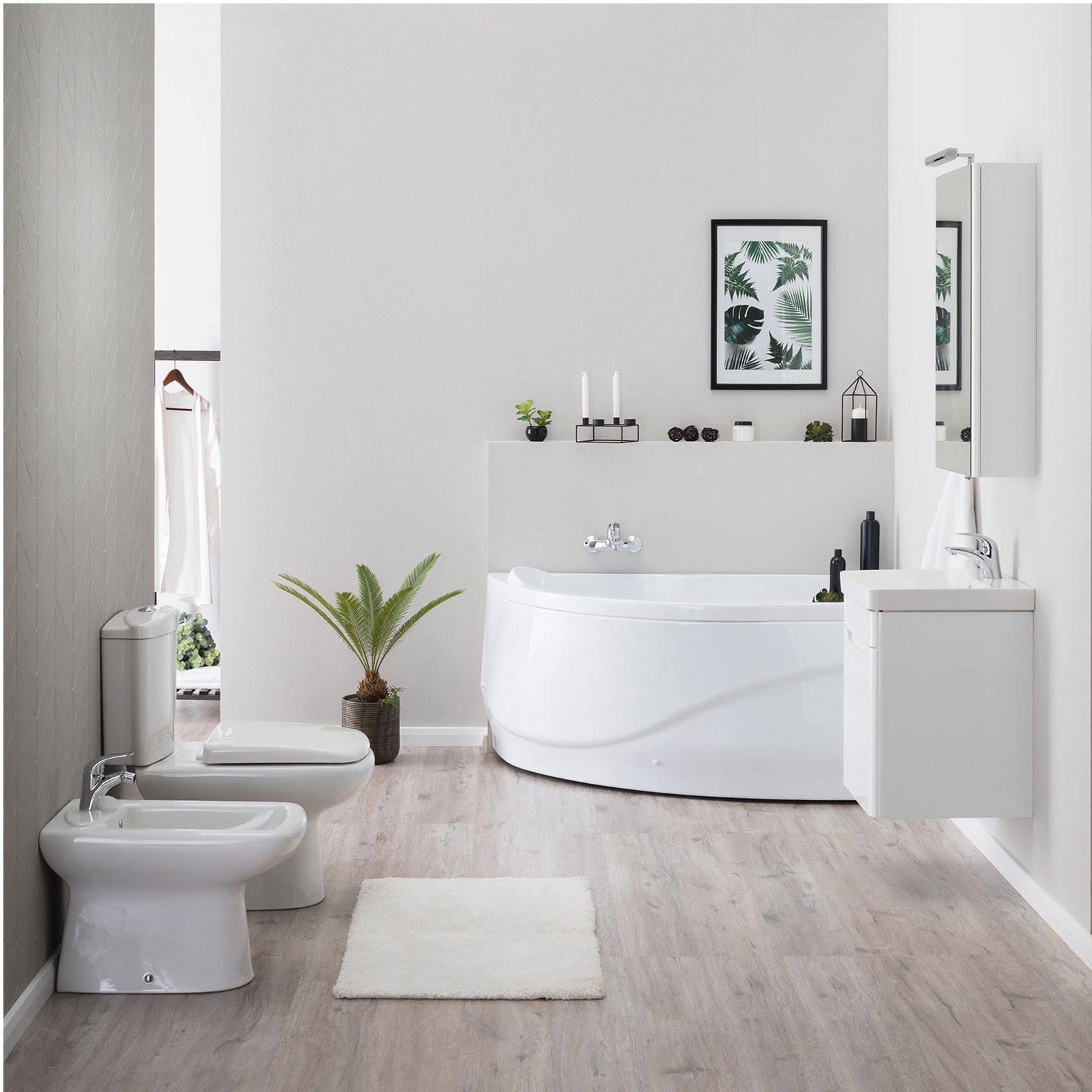 Ванна акрил AQUANET GRACIOSA   R  150*90  с каркасом (40-42-44)  и панелью - Изображение №5