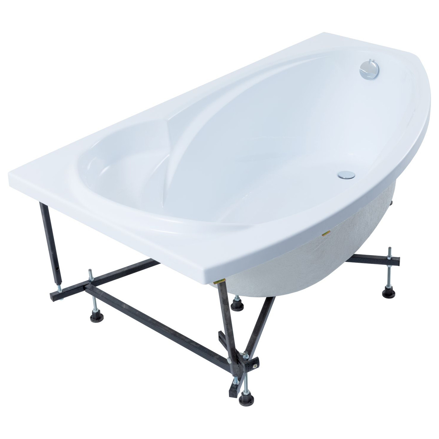 Ванна акрил AQUANET JERSEY   L  170*90  с каркасом (42-46)  и панелью - миниатюра №6