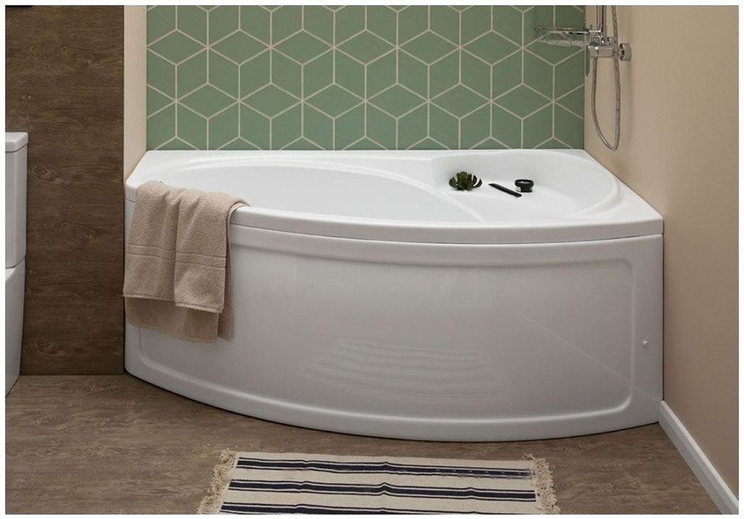 Ванна акрил AQUANET JERSEY  R  170*90  с каркасом (42-46)  и панелью - миниатюра №4