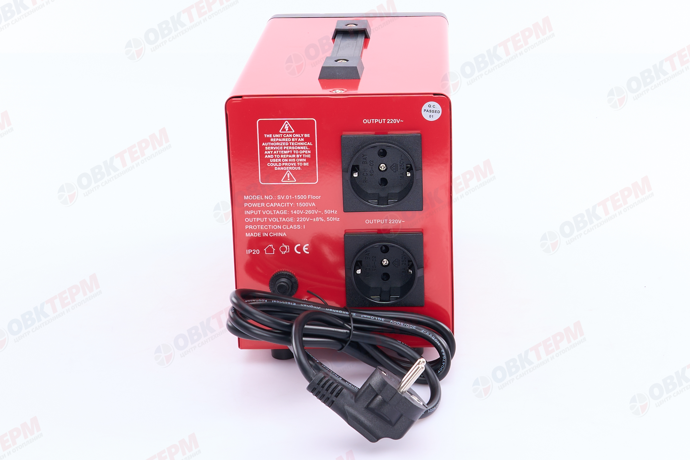 Стабилизатор напряжения напольный 1500 NOLF - миниатюра №12