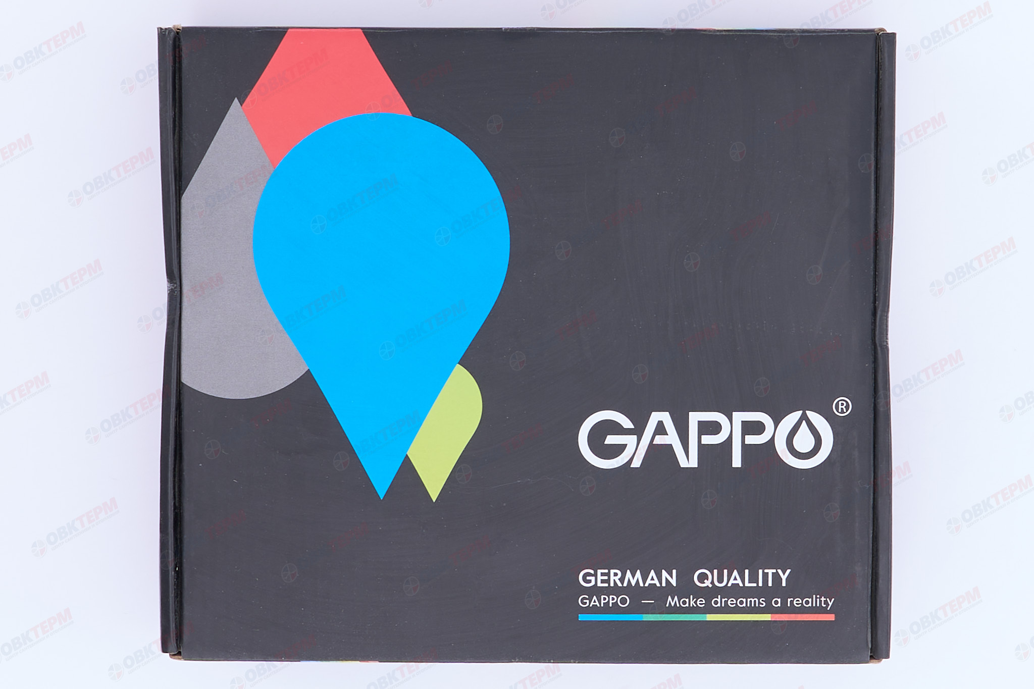 Смеситель д/биде GAPPO G5017-6 латунь /черный /Ø35мм /гайка - миниатюра №12