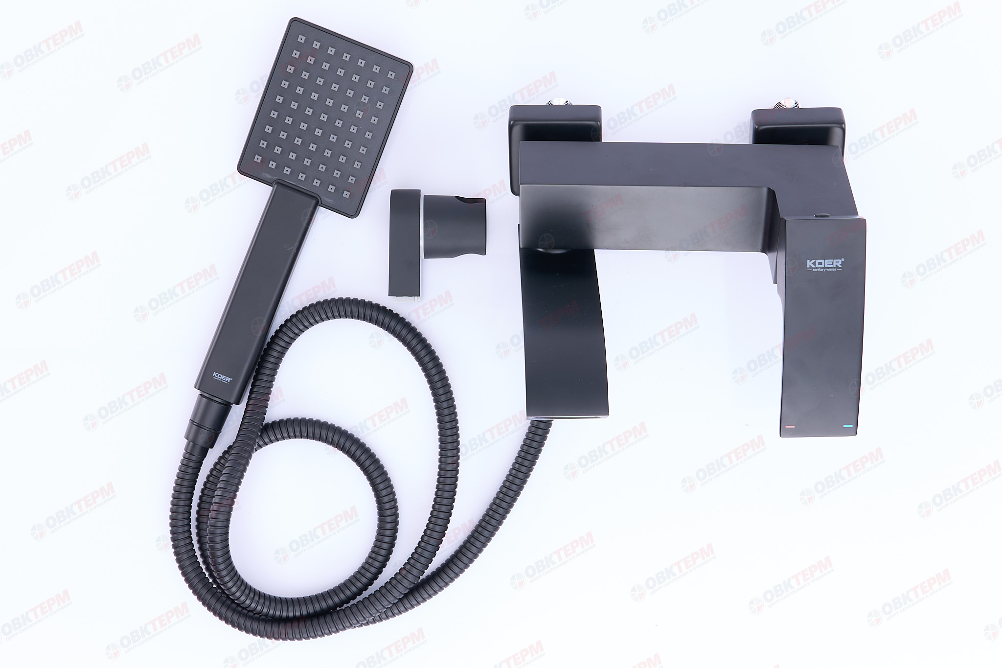 Смеситель д/ванны короткий KOER KB-41007-05  (Цвет черный) (8шт/ящ) - Изображение №2