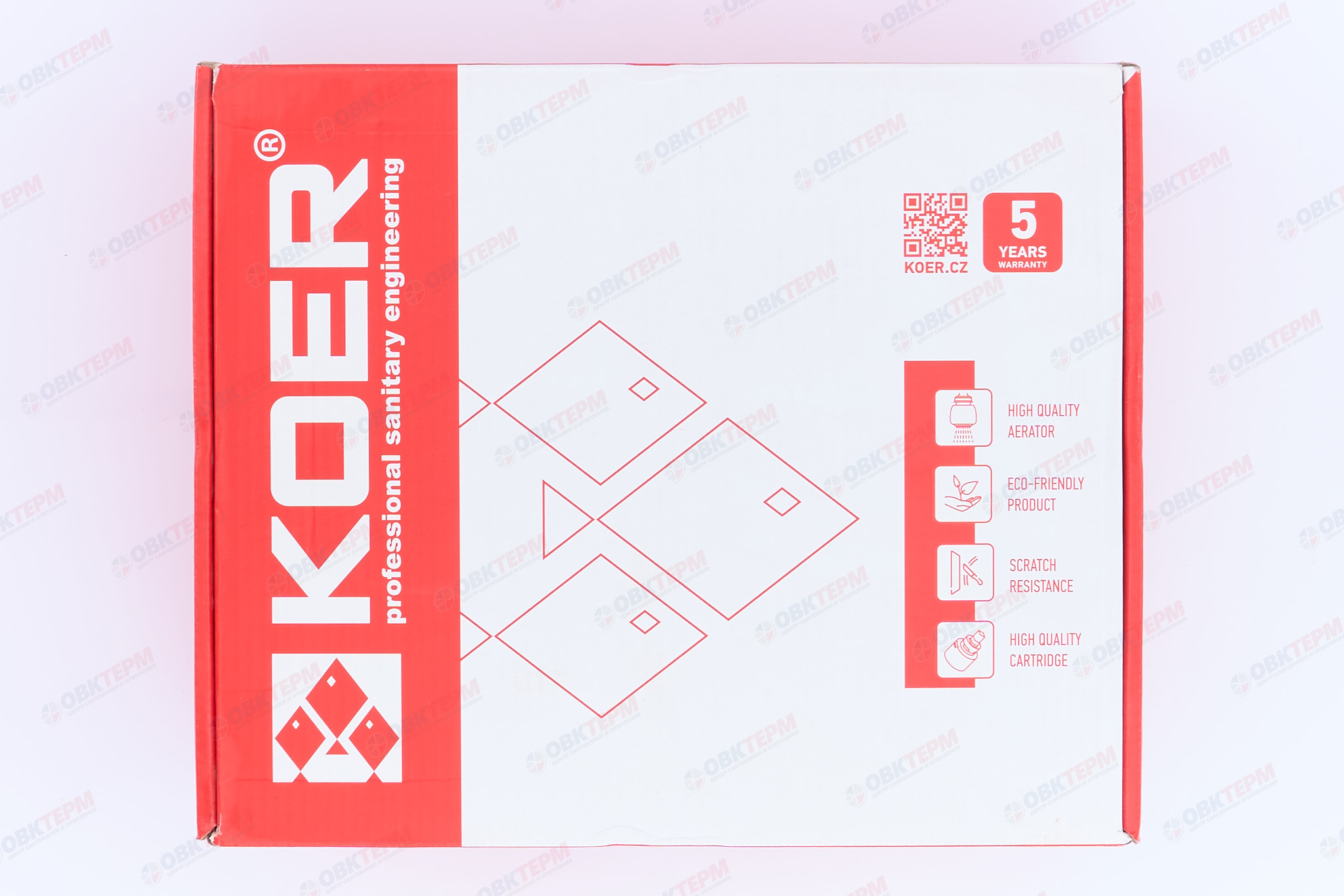 Смеситель д/ванны короткий KOER KB-41007-05  (Цвет черный) (8шт/ящ) - Изображение №4