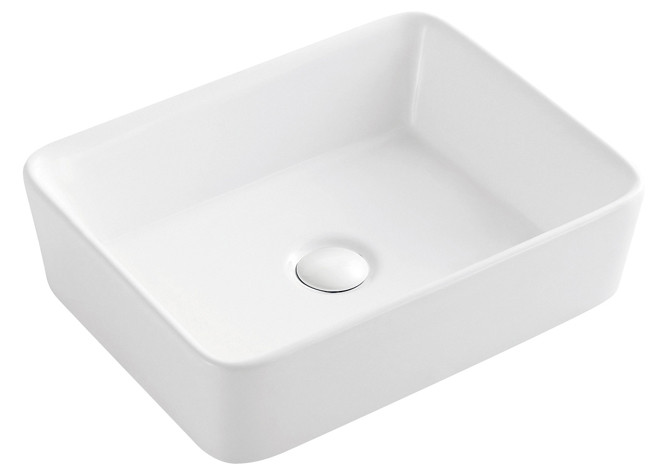 Раковина накладная на столешницу REDO RD-263A белый (490*380*130 мм) - Изображение №1