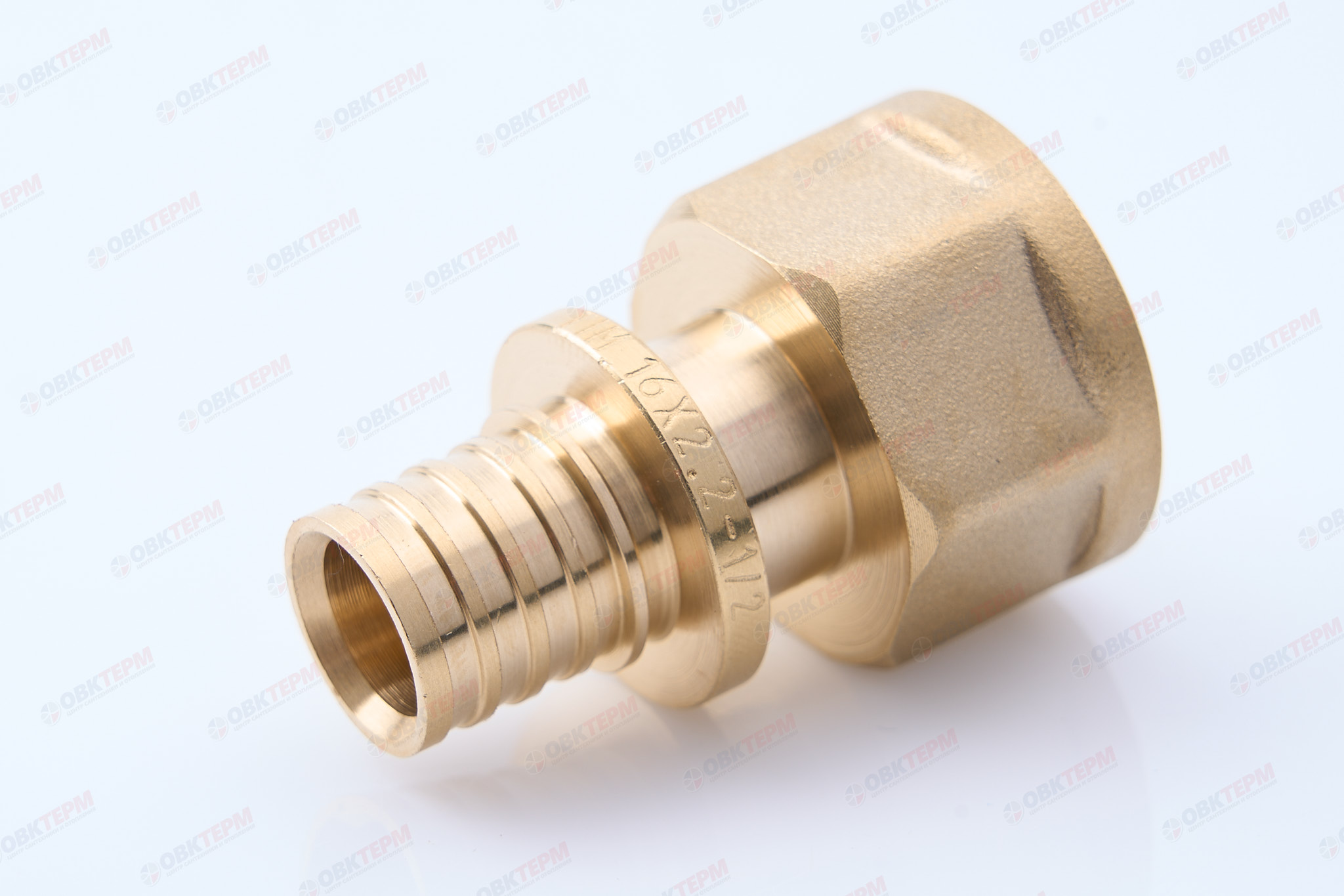 Муфта аксиальная  16-2.2 х 1/2" в   TIM   (280/35шт) - Изображение №1