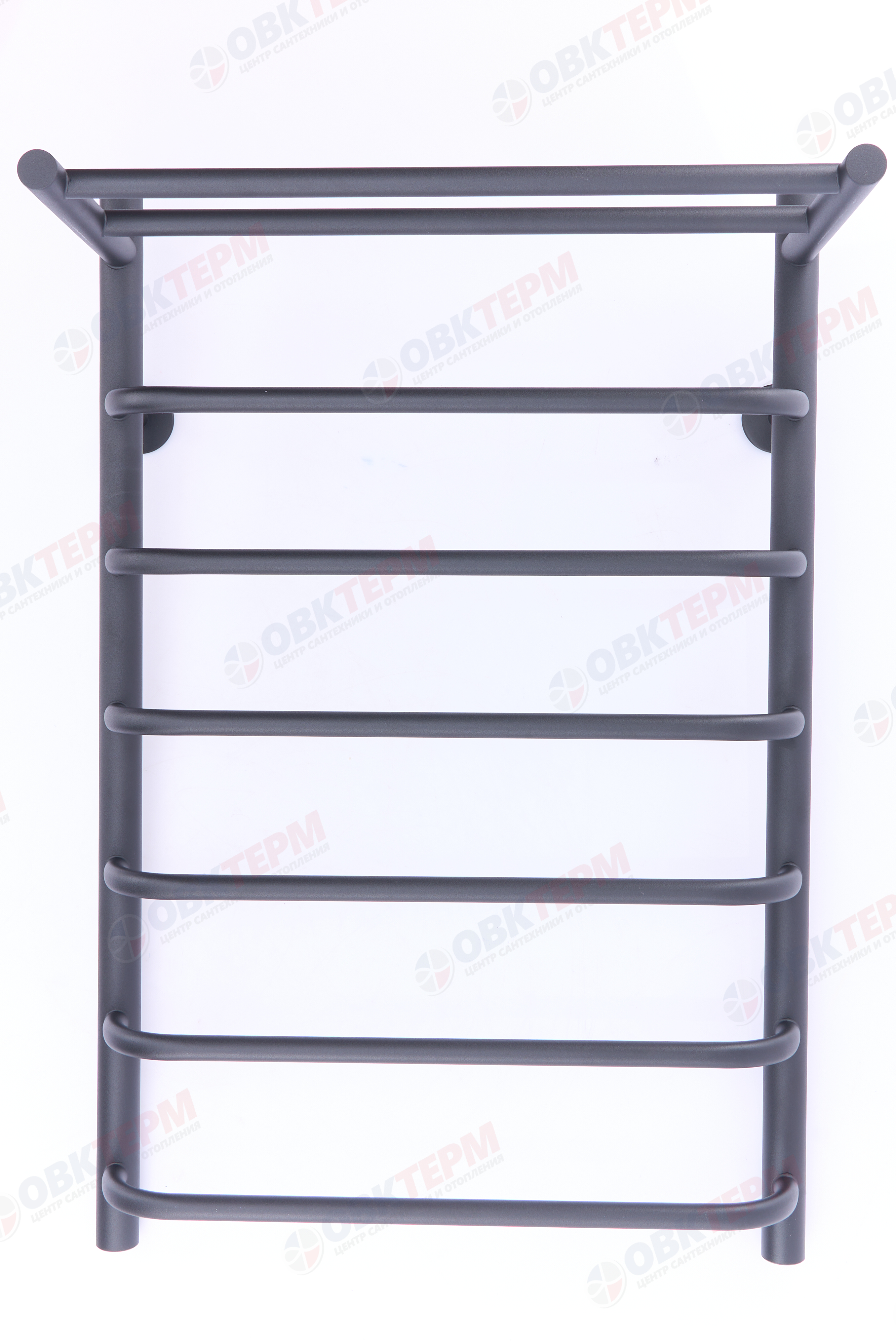 Полотенцесушитель крашенный, лесенка, ТДА ЛНК 50х80х25 С вн.резьба 1/2" 6 перекладин(с кранами) АДВ - Изображение №2