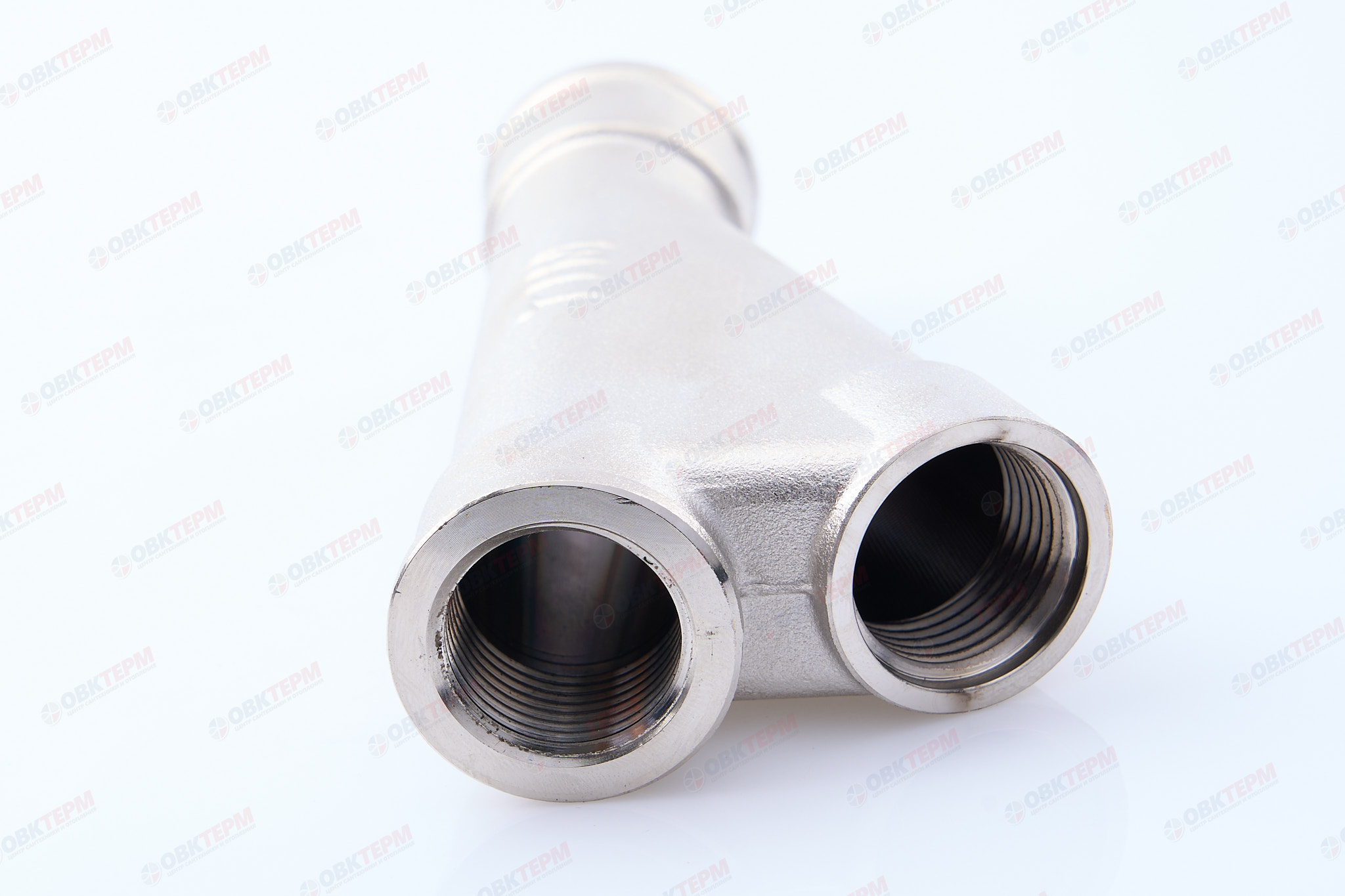 Тройник косой для гильзы под погружной датчик тем. 1/2*1/2" ввв TIM                   (30/1) - Изображение №3