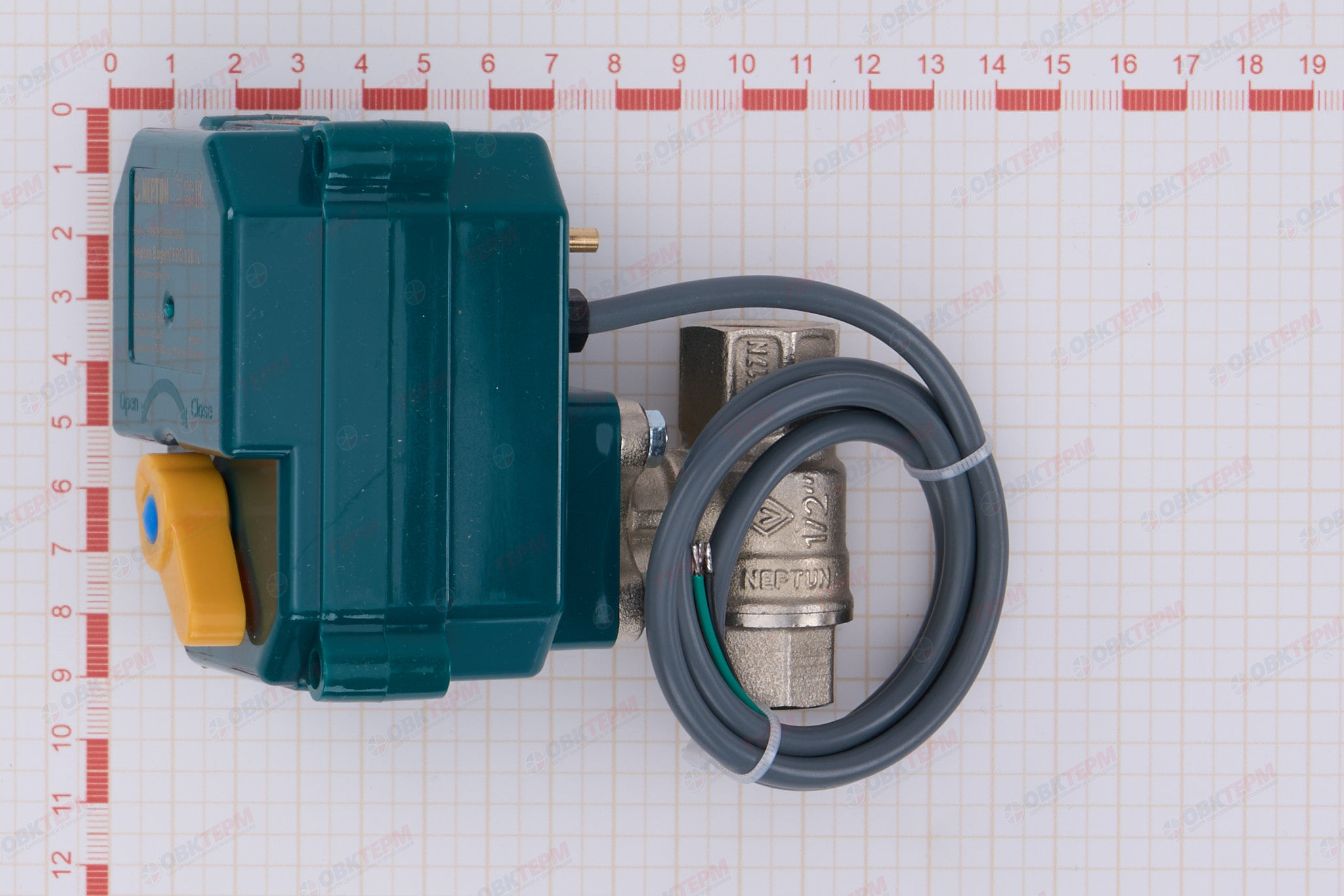 НЕПТУН Кран шаровой с электроприводом Bugatti PRO 12В  1/2"   (4) - миниатюра №6