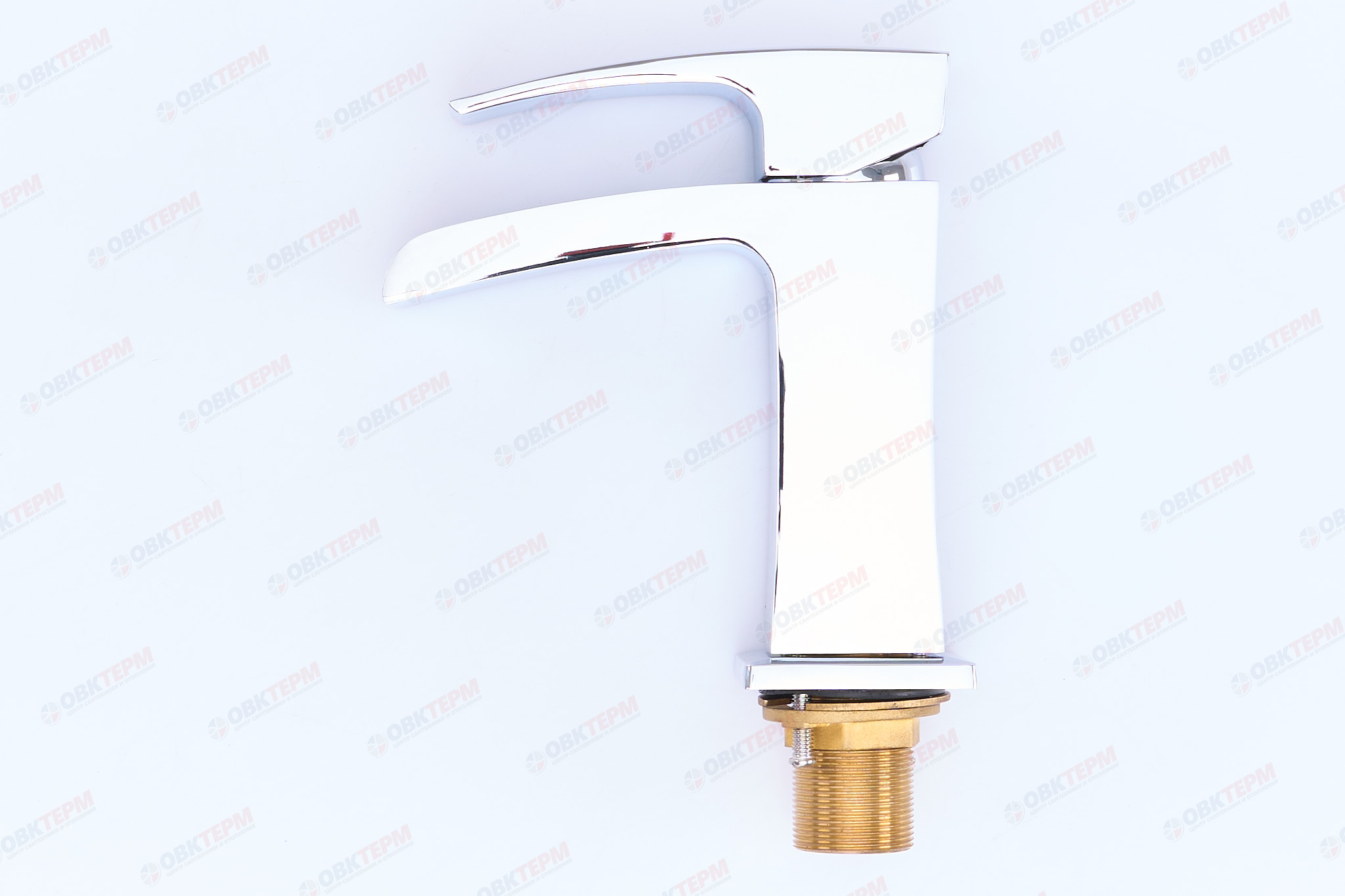 Смеситель д/умывальника KOER KB-14007-01 водопад  (Цвет хром) (8шт/ящ) - Изображение №3