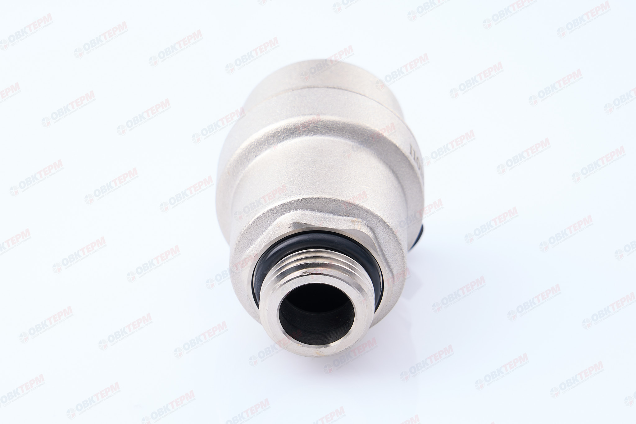 Воздухоотводчик автом. 1/2"   TIM  прямой с бок. выпуском никель BL5818 - Изображение №5