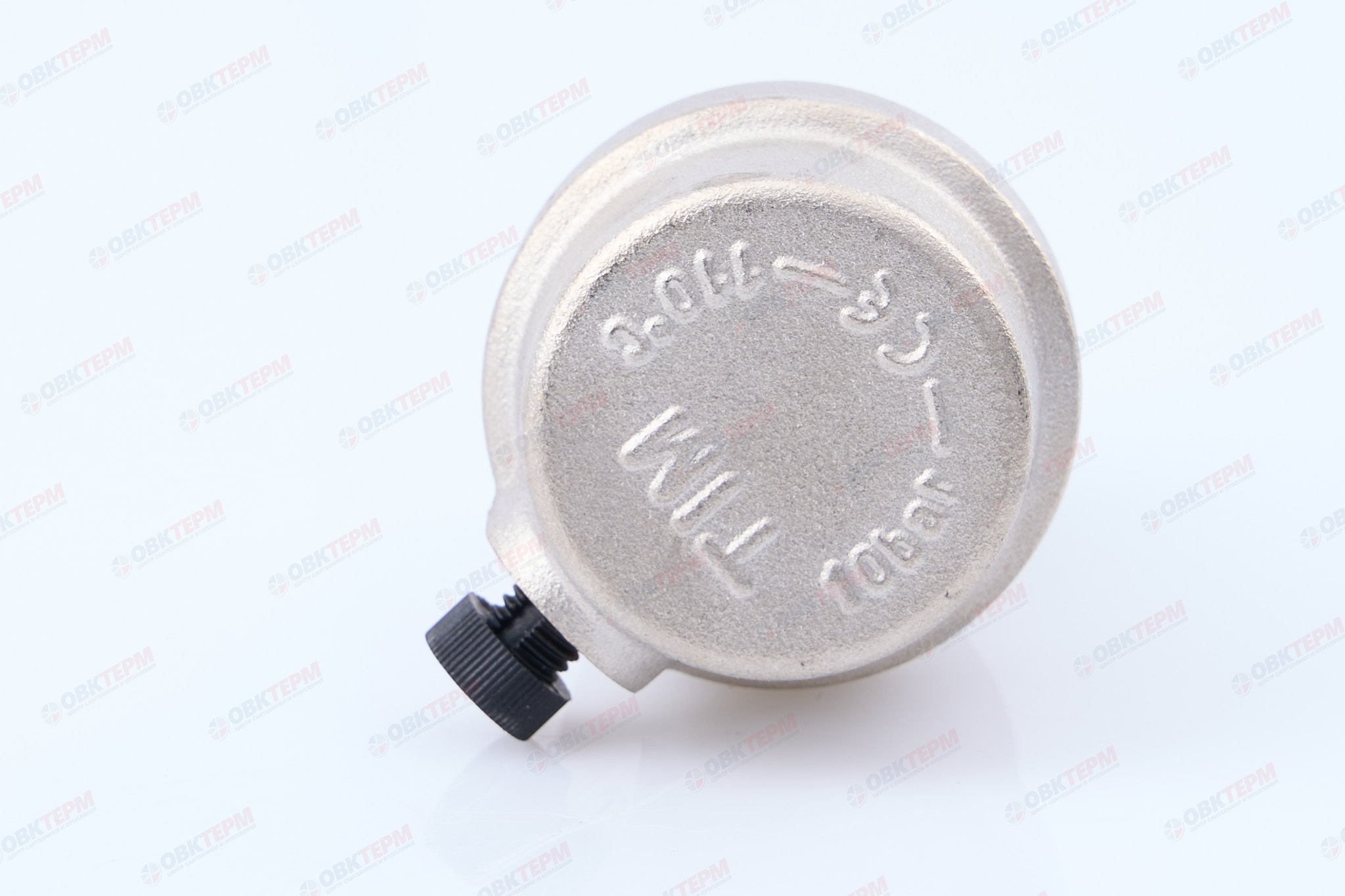 Воздухоотводчик автом. 1/2"   TIM  прямой с бок. выпуском никель BL5818 - миниатюра №11