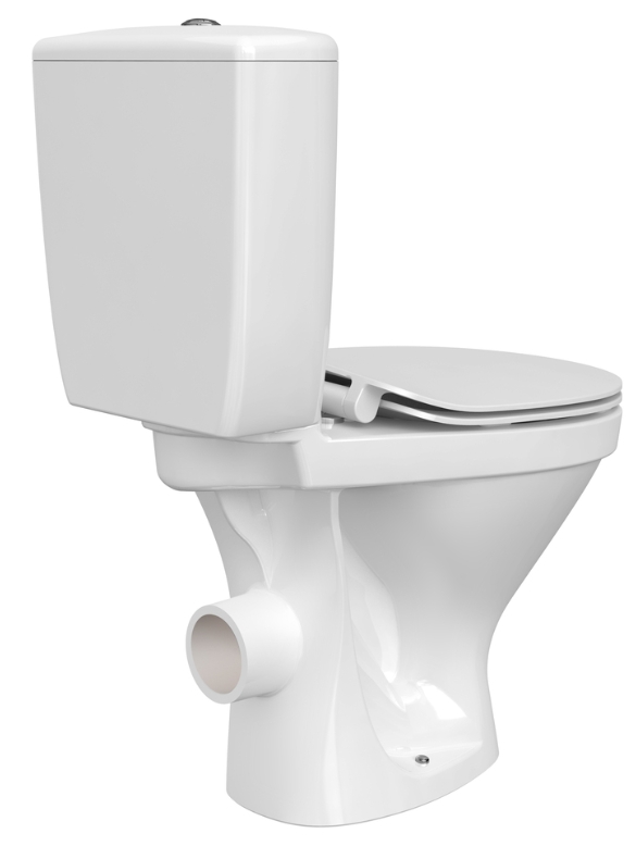 Унитаз-компакт Cersanit MELAR 031 3/6 DPL EO slim ( прям. вып,2 реж, SC, нижн. подкл) Ш350*В795*Г635 - миниатюра №6