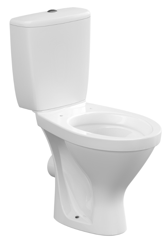 Унитаз-компакт Cersanit MELAR 031 3/6 DPL EO slim ( прям. вып,2 реж, SC, нижн. подкл) Ш350*В795*Г635 - миниатюра №9