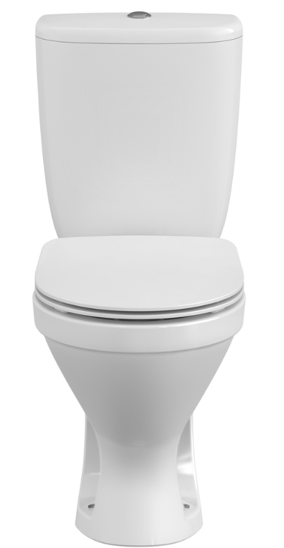 Унитаз-компакт Cersanit MELAR 031 3/6 DPL EO slim ( прям. вып,2 реж, SC, нижн. подкл) Ш350*В795*Г635 - миниатюра №10