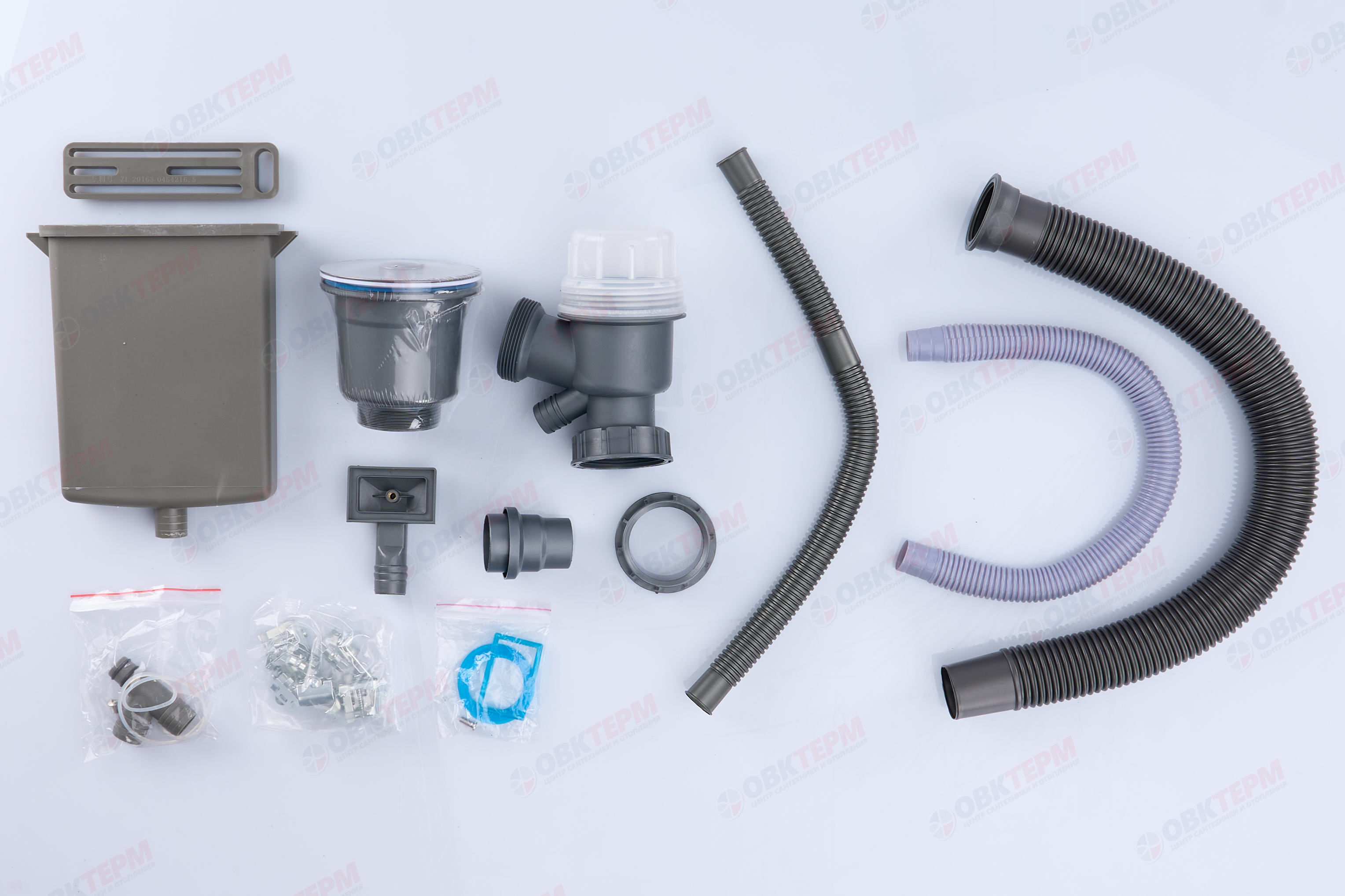 Мойка MIXXUS MH7849L-HK GRAPHITE (NANO-BLACK) из нерж.ст. глую.крыло с подст.для ножей (3.0/0.8 мм) - миниатюра №6